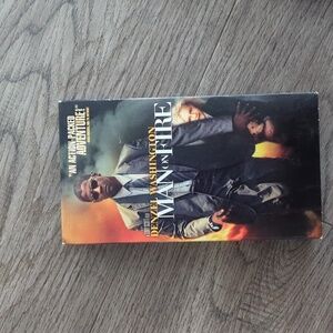 VHS- Man on Fire with Denzel Washington